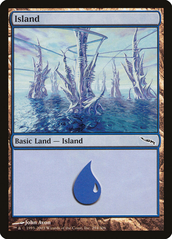 Island (294) [Mirrodin] | Shuffle n Cut Hobbies & Games