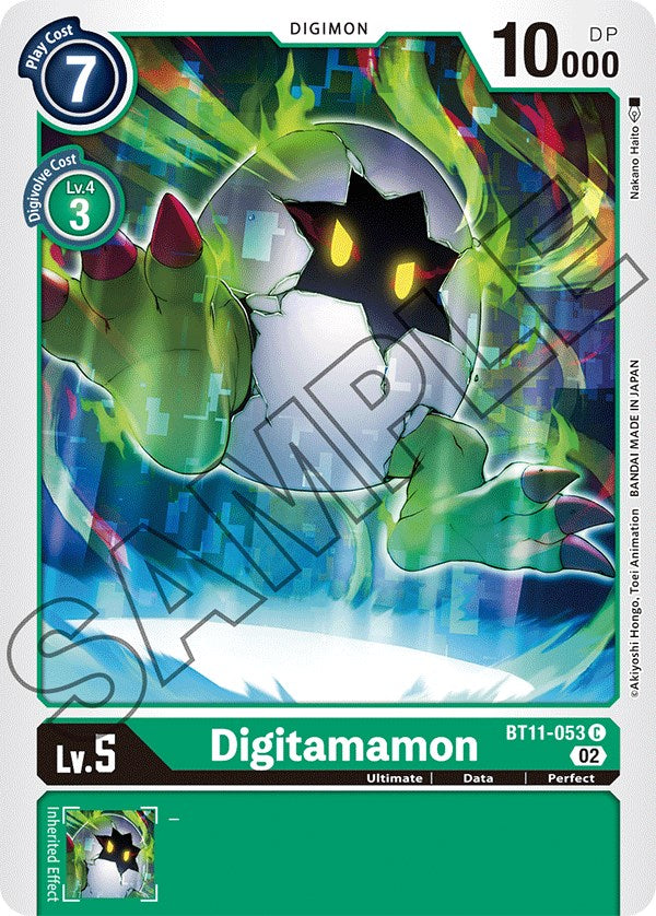 Digitamamon [BT11-053] [Dimensional Phase] | Shuffle n Cut Hobbies & Games