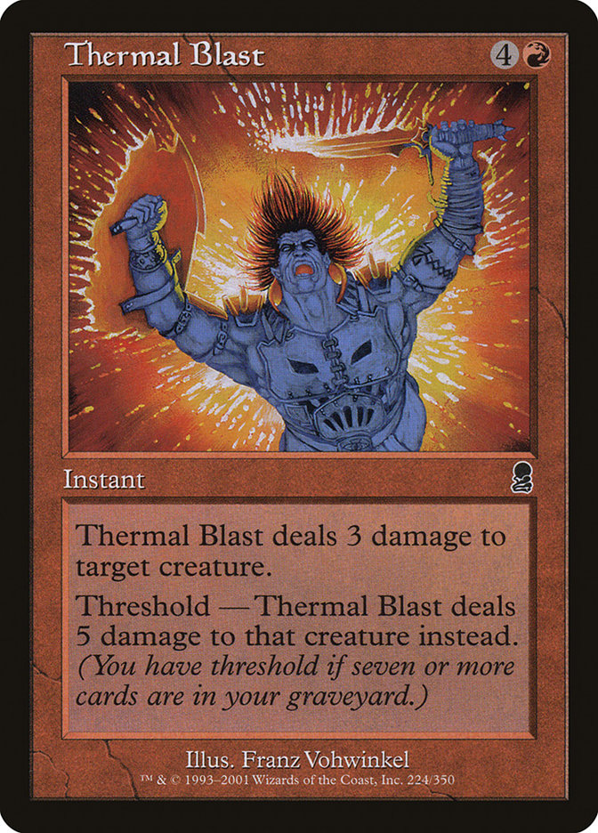 Thermal Blast [Odyssey] | Shuffle n Cut Hobbies & Games