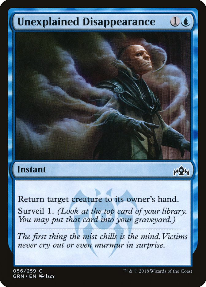 Unexplained Disappearance [Guilds of Ravnica] | Shuffle n Cut Hobbies & Games