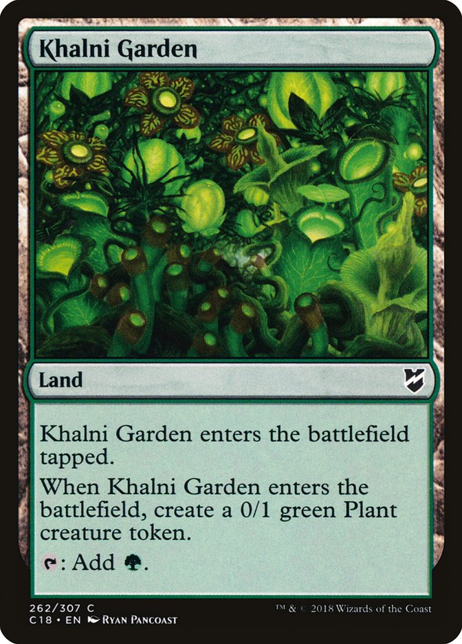 Khalni Garden [Commander 2018] | Shuffle n Cut Hobbies & Games