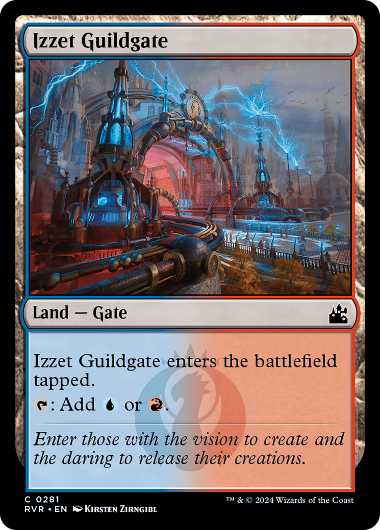 Izzet Guildgate [Ravnica Remastered] | Shuffle n Cut Hobbies & Games