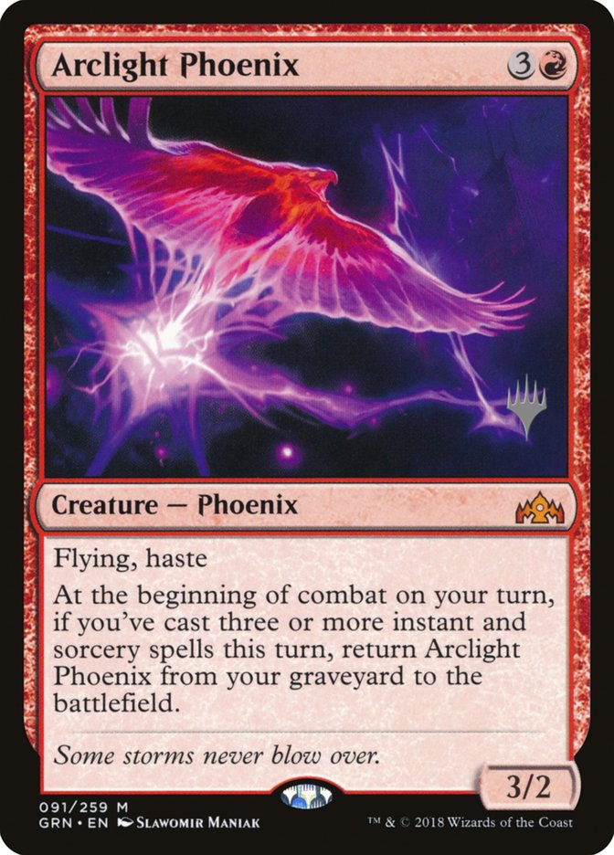 Arclight Phoenix (Promo Pack) [Guilds of Ravnica Promos] | Shuffle n Cut Hobbies & Games