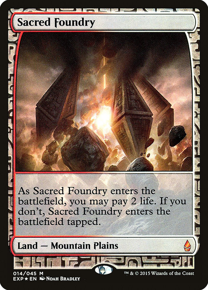 Sacred Foundry [Zendikar Expeditions] | Shuffle n Cut Hobbies & Games