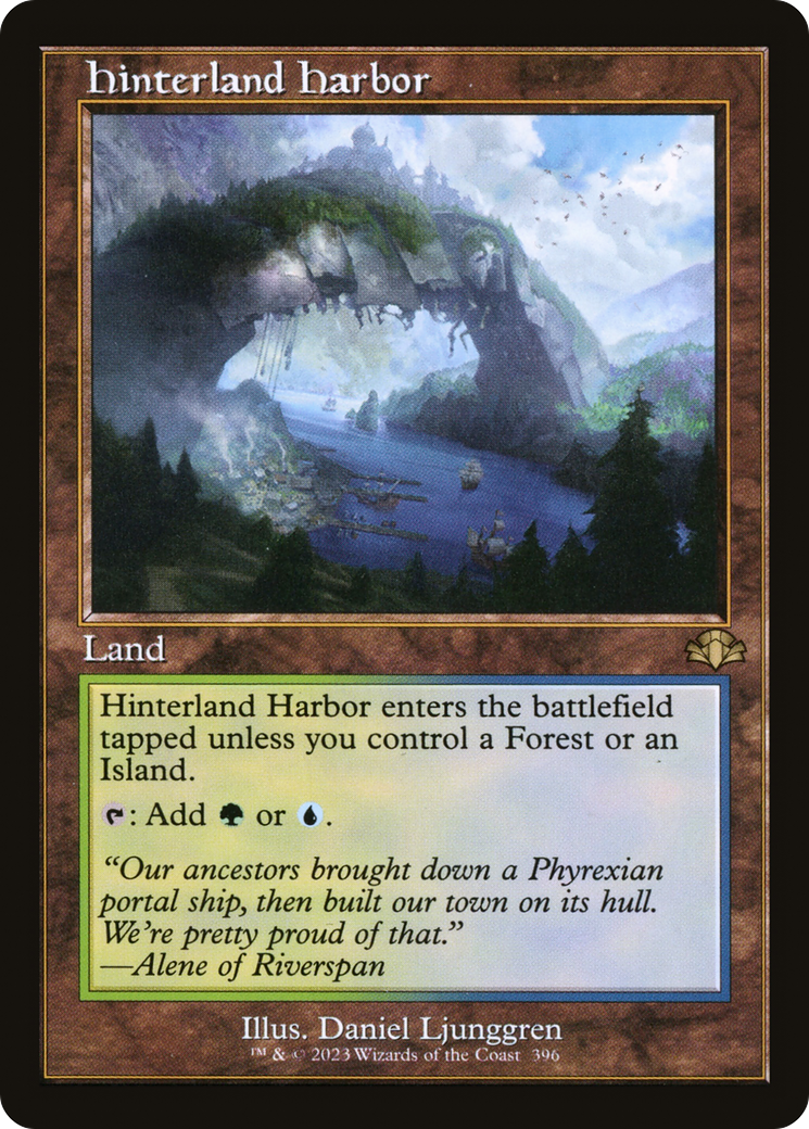 Hinterland Harbor (Retro) [Dominaria Remastered] | Shuffle n Cut Hobbies & Games
