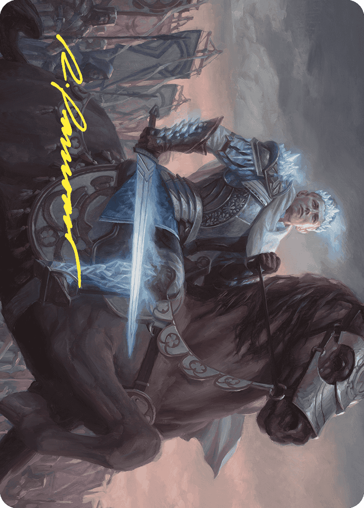 Will, Scion of Peace Art Card (Gold-Stamped Signature) [Wilds of Eldraine Art Series] | Shuffle n Cut Hobbies & Games
