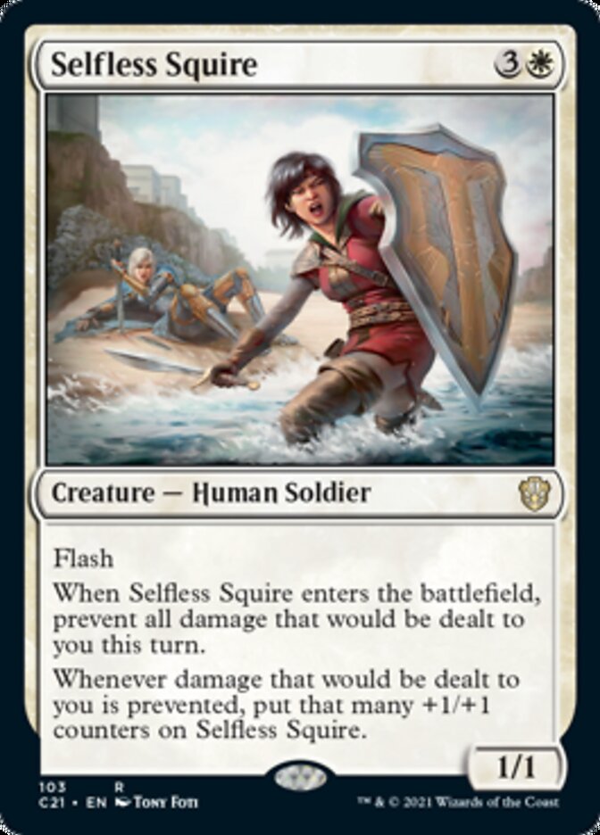 Selfless Squire [Commander 2021] | Shuffle n Cut Hobbies & Games