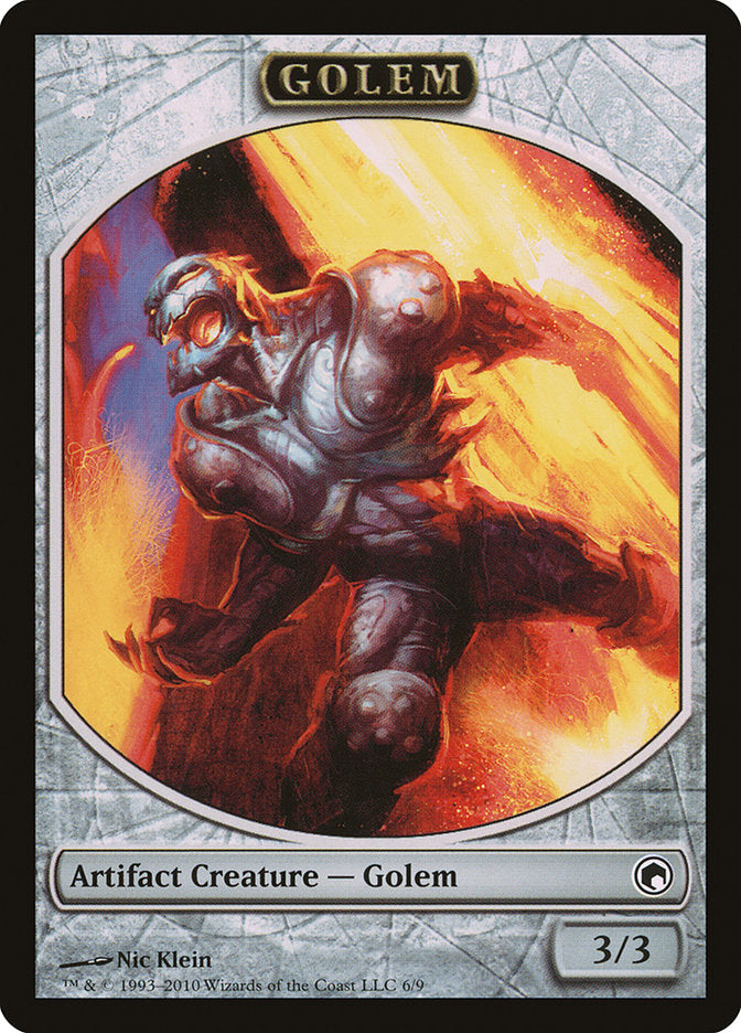 Golem Token [Scars of Mirrodin Tokens] | Shuffle n Cut Hobbies & Games