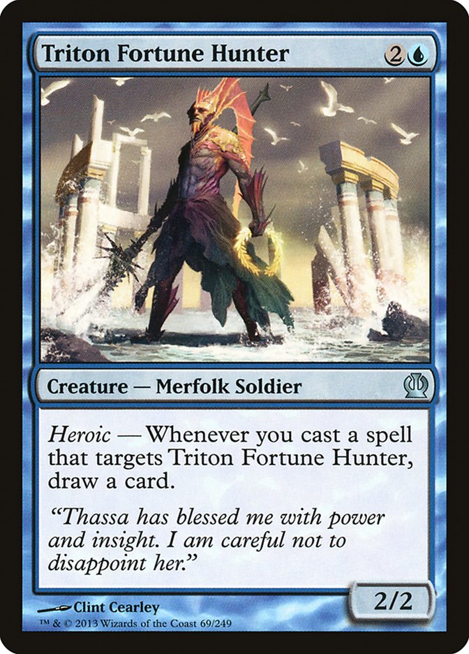 Triton Fortune Hunter [Theros] | Shuffle n Cut Hobbies & Games