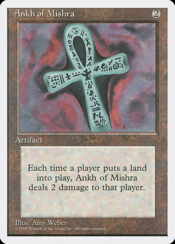 Ankh of Mishra [Fourth Edition] | Shuffle n Cut Hobbies & Games
