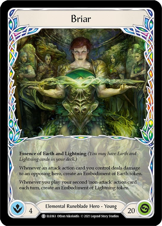 Briar, Warden of Thorns // Briar [ELE062 // ELE063] (Tales of Aria Unlimited) | Shuffle n Cut Hobbies & Games