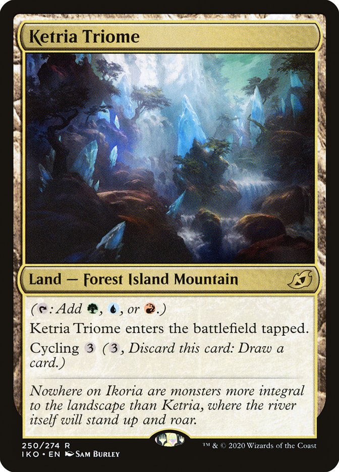 Ketria Triome [Ikoria: Lair of Behemoths] | Shuffle n Cut Hobbies & Games