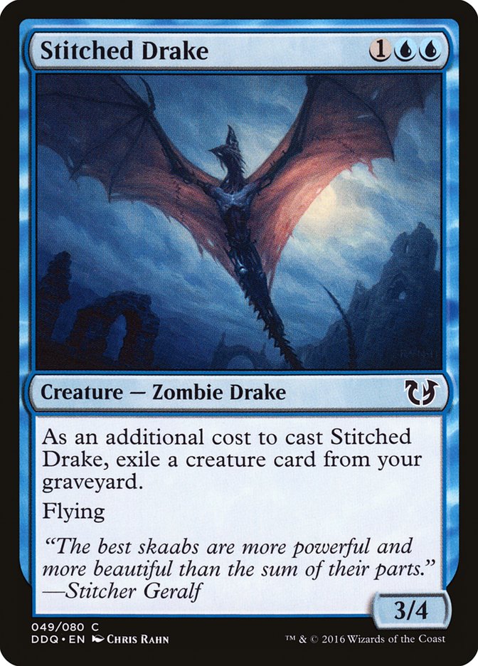Stitched Drake [Duel Decks: Blessed vs. Cursed] | Shuffle n Cut Hobbies & Games