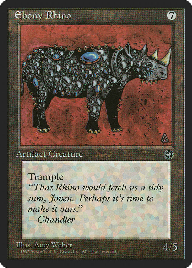 Ebony Rhino [Homelands] | Shuffle n Cut Hobbies & Games