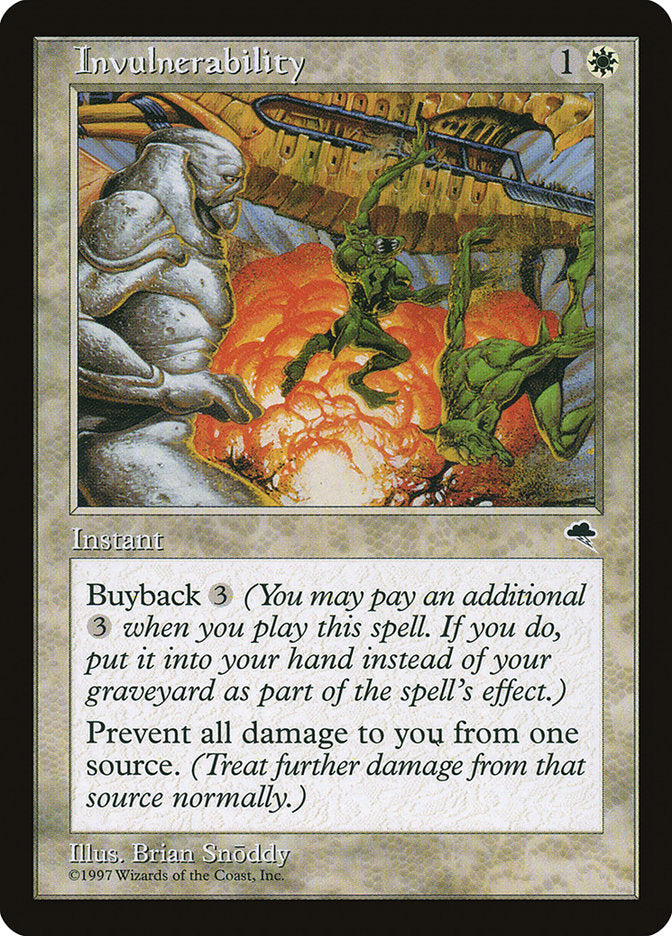 Invulnerability [Tempest] | Shuffle n Cut Hobbies & Games