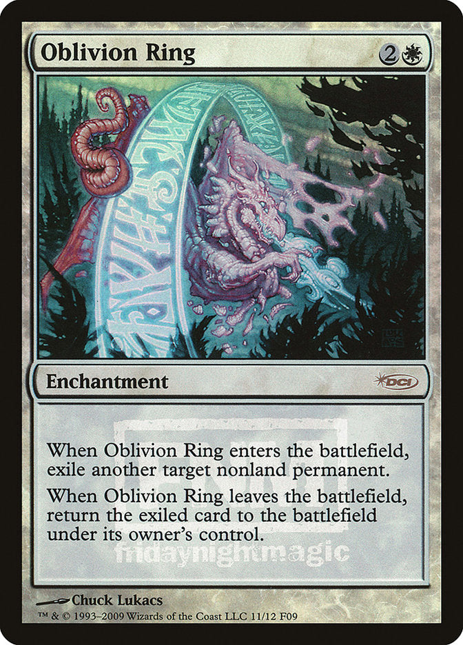 Oblivion Ring [Friday Night Magic 2009] | Shuffle n Cut Hobbies & Games