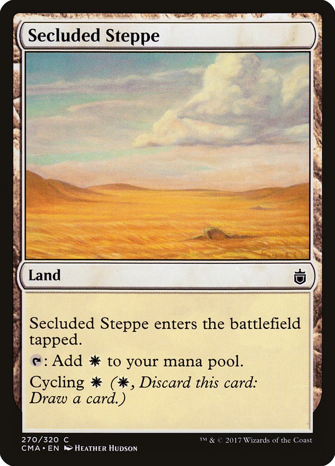 Secluded Steppe [Commander Anthology] | Shuffle n Cut Hobbies & Games