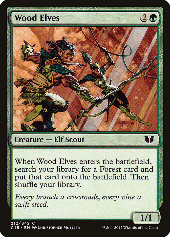 Wood Elves [Commander 2015] | Shuffle n Cut Hobbies & Games