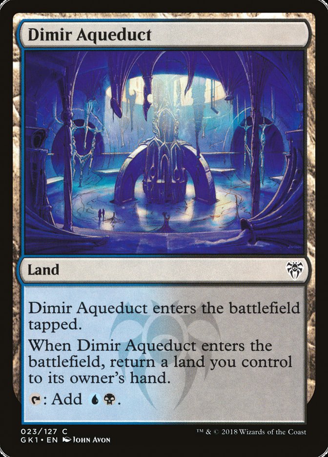 Dimir Aqueduct [Guilds of Ravnica Guild Kit] | Shuffle n Cut Hobbies & Games