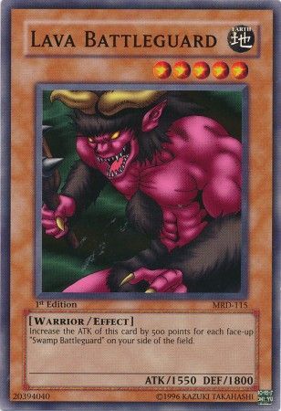 Lava Battleguard [MRD-115] Common | Shuffle n Cut Hobbies & Games