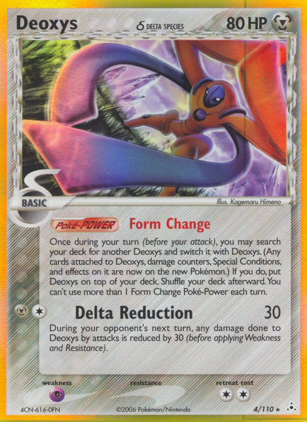 Deoxys (4/110) (Delta Species) [EX: Holon Phantoms] | Shuffle n Cut Hobbies & Games