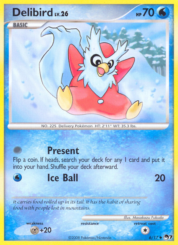 Delibird (6/17) [POP Series 7] | Shuffle n Cut Hobbies & Games