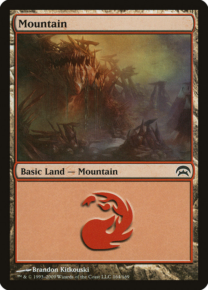 Mountain (164) [Planechase] | Shuffle n Cut Hobbies & Games