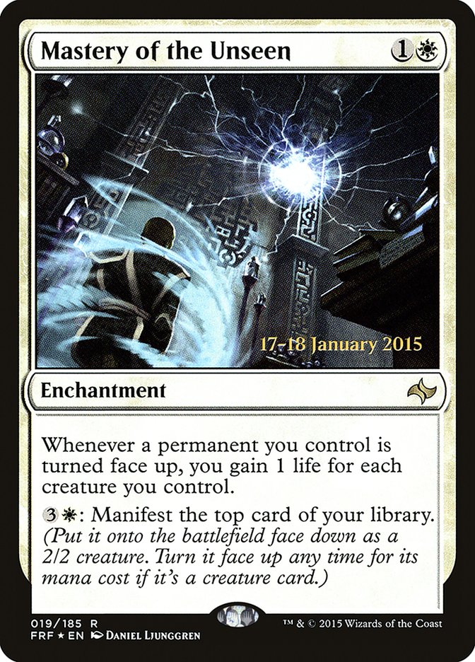 Mastery of the Unseen [Fate Reforged Prerelease Promos] | Shuffle n Cut Hobbies & Games
