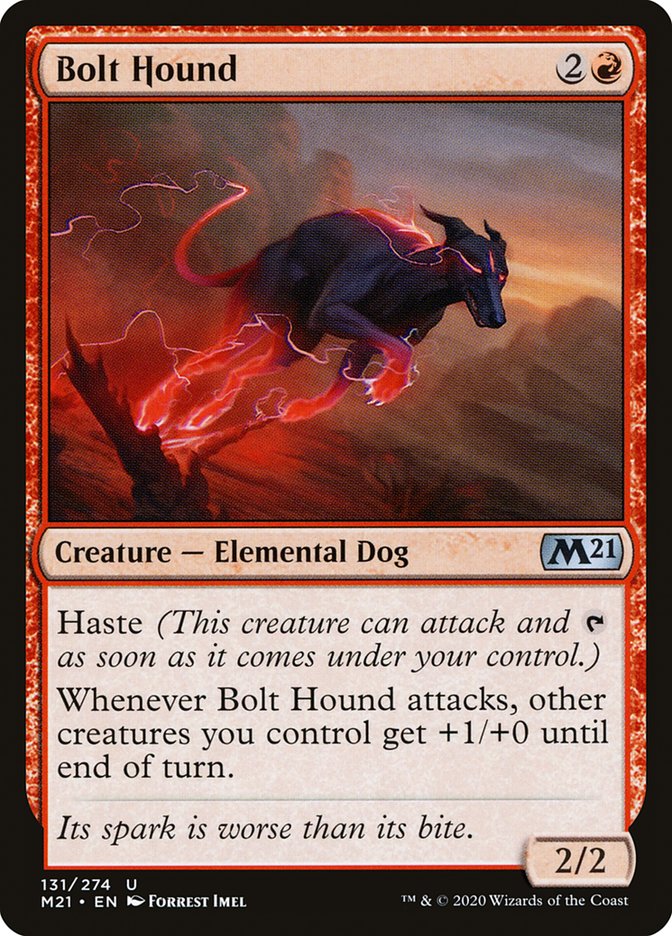 Bolt Hound [Core Set 2021] | Shuffle n Cut Hobbies & Games