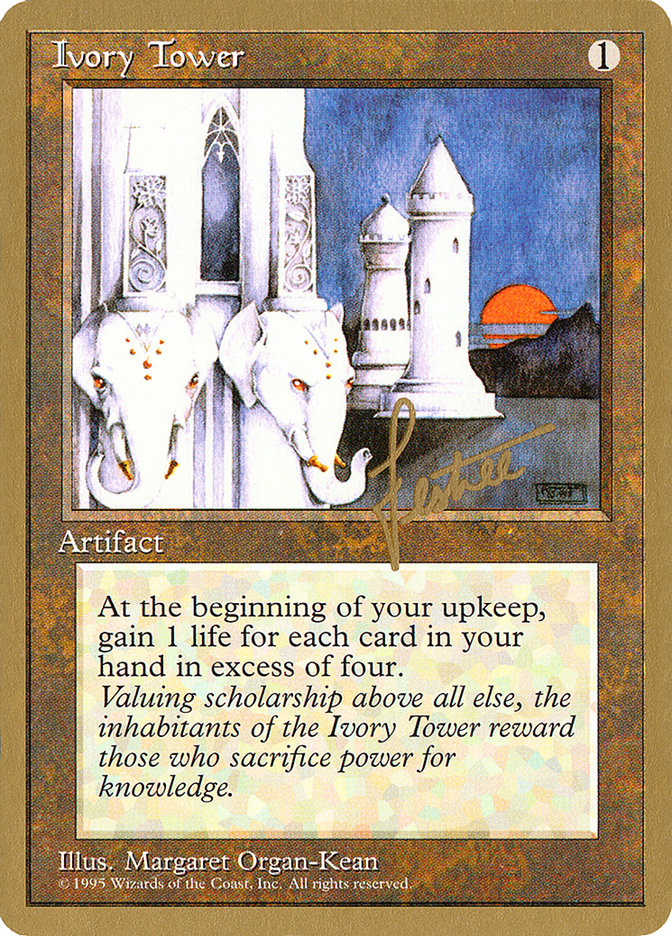 Ivory Tower (Bertrand Lestree) [Pro Tour Collector Set] | Shuffle n Cut Hobbies & Games