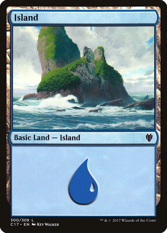 Island (300) [Commander 2017] | Shuffle n Cut Hobbies & Games