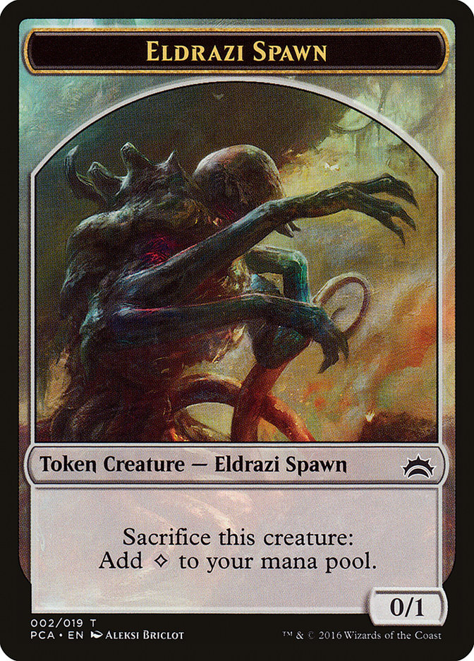 Eldrazi Spawn Token (002/019) [Planechase Anthology Tokens] | Shuffle n Cut Hobbies & Games