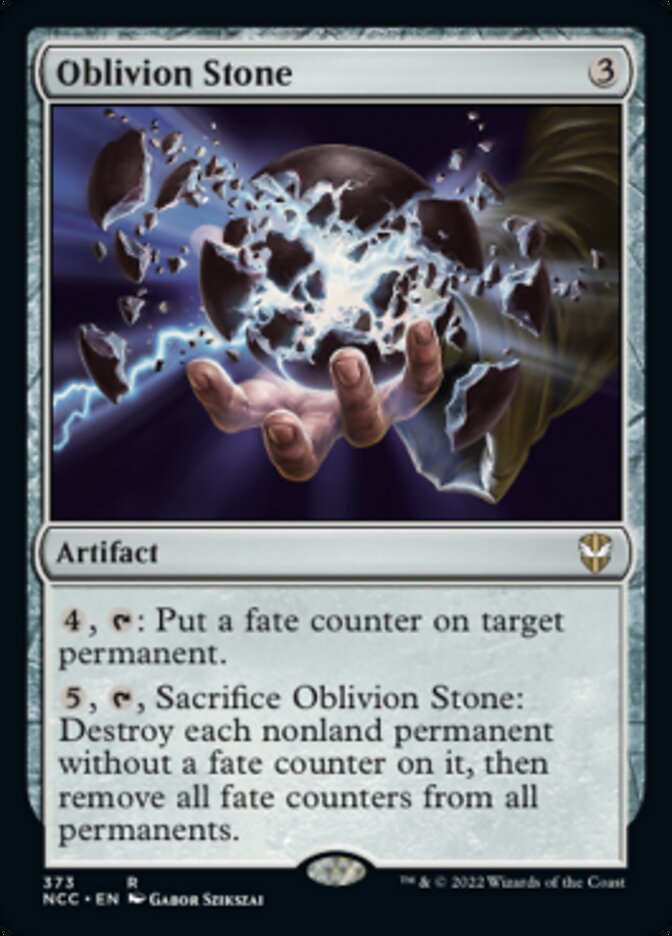 Oblivion Stone [Streets of New Capenna Commander] | Shuffle n Cut Hobbies & Games