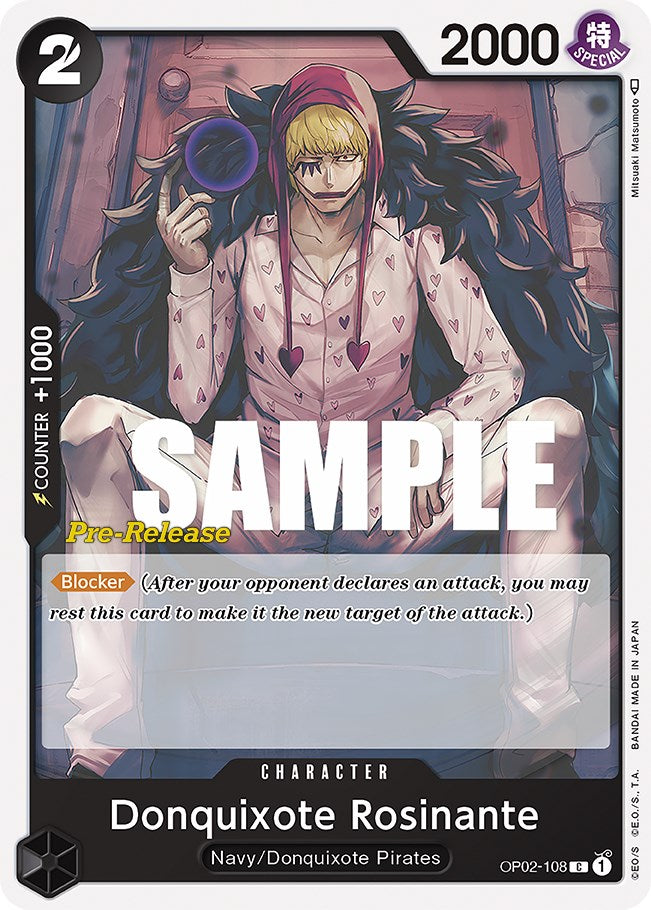 Donquixote Rosinante [Paramount War Pre-Release Cards] | Shuffle n Cut Hobbies & Games