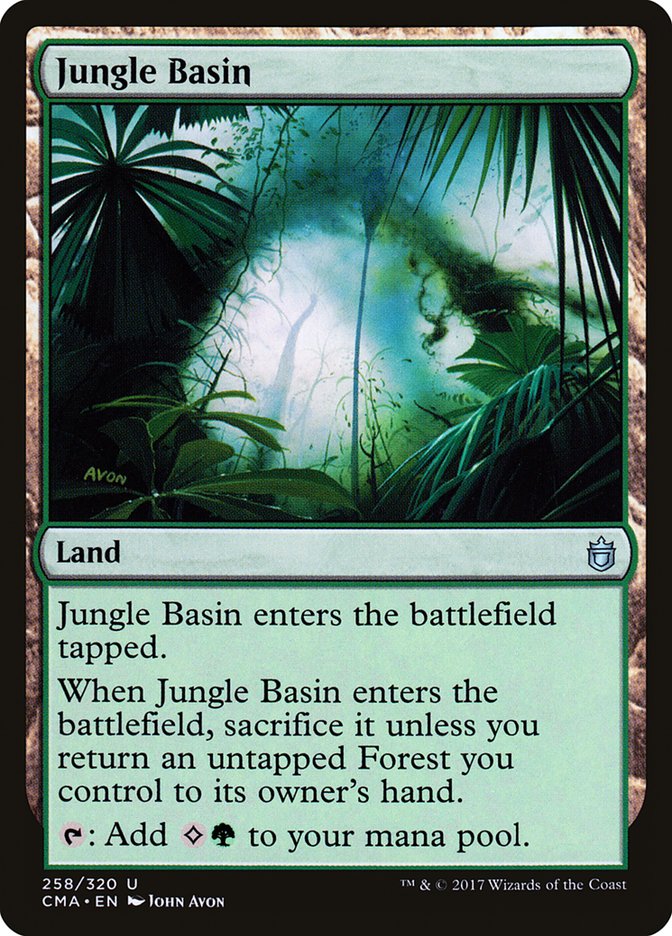 Jungle Basin [Commander Anthology] | Shuffle n Cut Hobbies & Games