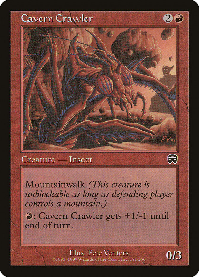 Cavern Crawler [Mercadian Masques] | Shuffle n Cut Hobbies & Games