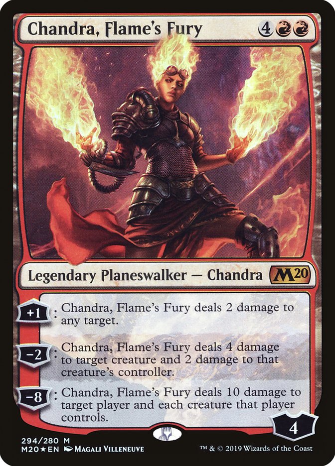 Chandra, Flame's Fury [Core Set 2020] | Shuffle n Cut Hobbies & Games