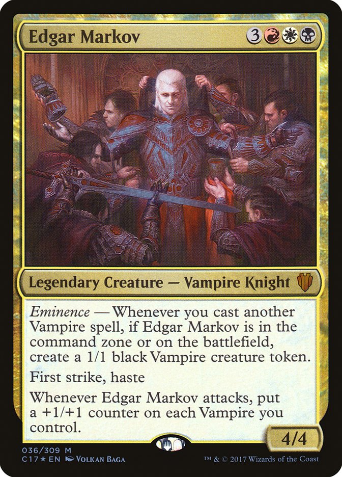 Edgar Markov [Commander 2017] | Shuffle n Cut Hobbies & Games