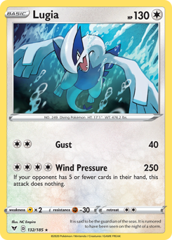 Lugia (132/185) [Sword & Shield: Vivid Voltage] | Shuffle n Cut Hobbies & Games