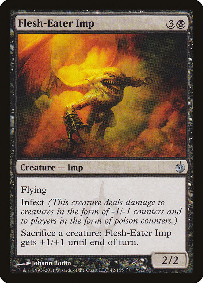 Flesh-Eater Imp [Mirrodin Besieged] | Shuffle n Cut Hobbies & Games