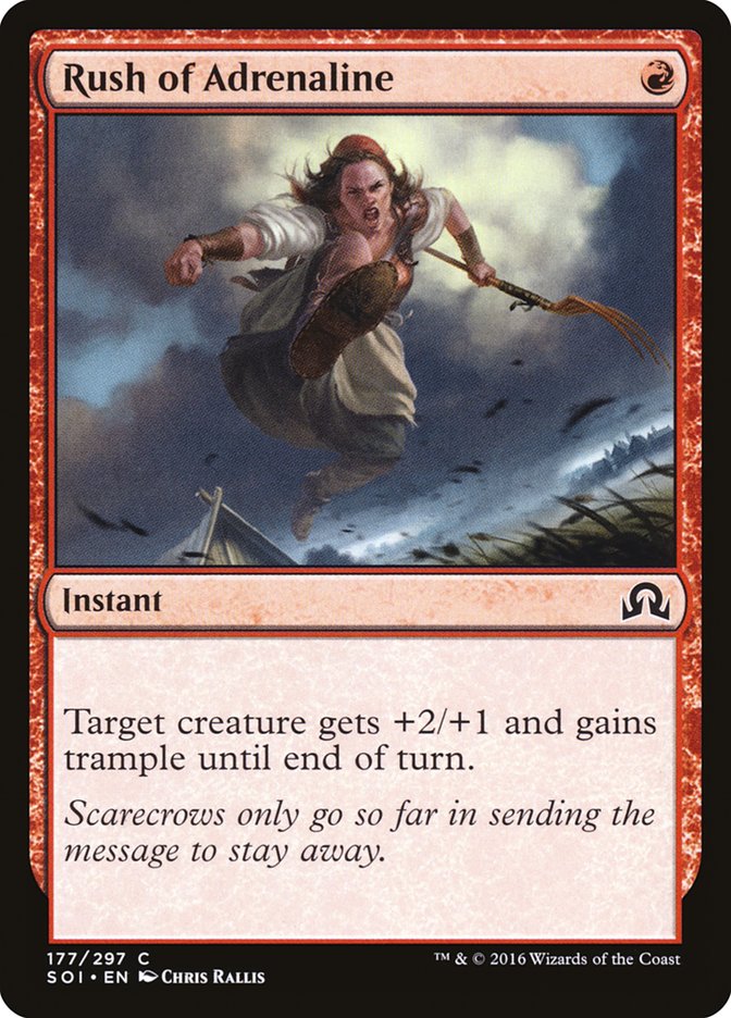 Rush of Adrenaline [Shadows over Innistrad] | Shuffle n Cut Hobbies & Games