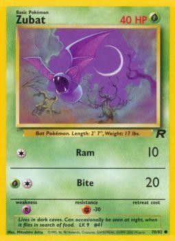 Zubat (70/82) [Team Rocket Unlimited] | Shuffle n Cut Hobbies & Games