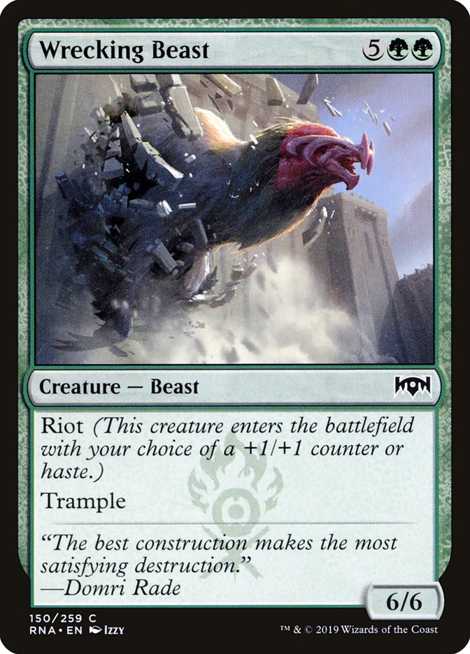 Wrecking Beast [Ravnica Allegiance] | Shuffle n Cut Hobbies & Games