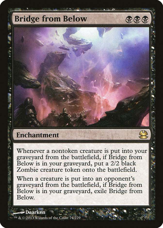 Bridge from Below [Modern Masters] | Shuffle n Cut Hobbies & Games