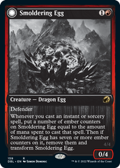 Smoldering Egg // Ashmouth Dragon [Innistrad: Double Feature] | Shuffle n Cut Hobbies & Games