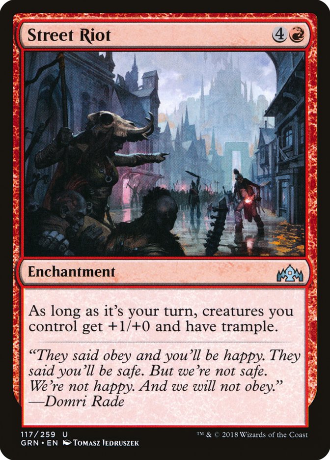 Street Riot [Guilds of Ravnica] | Shuffle n Cut Hobbies & Games
