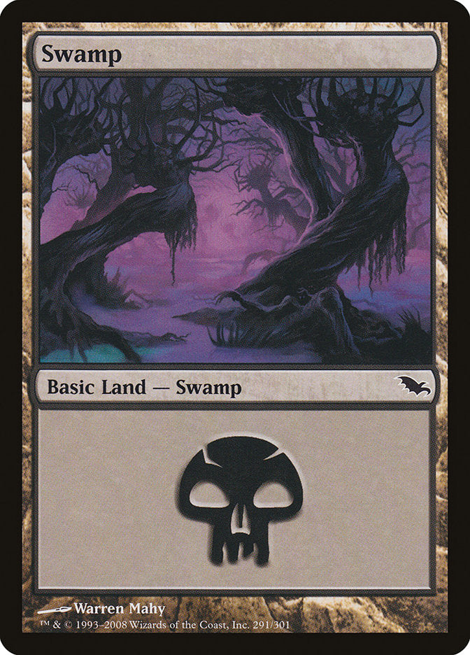 Swamp (291) [Shadowmoor] | Shuffle n Cut Hobbies & Games