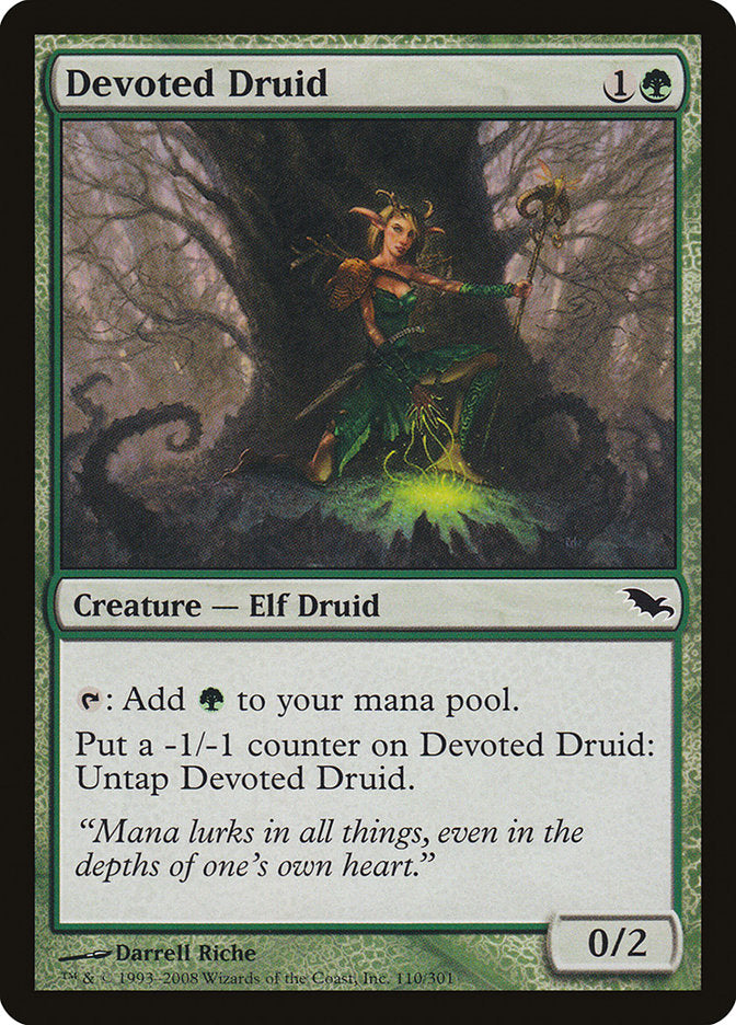 Devoted Druid [Shadowmoor] | Shuffle n Cut Hobbies & Games