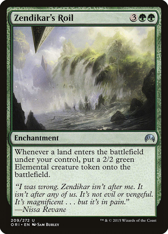 Zendikar's Roil [Magic Origins] | Shuffle n Cut Hobbies & Games