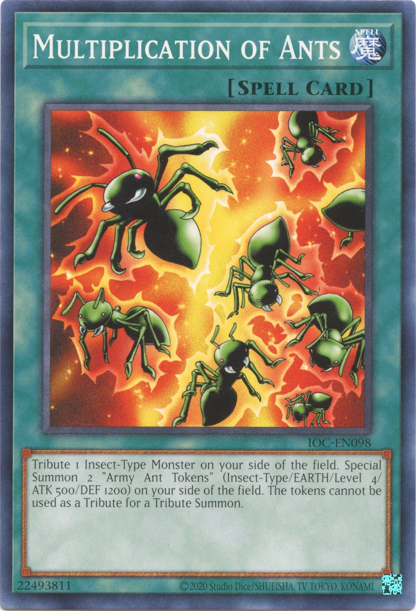 Multiplication of Ants (25th Anniversary) [IOC-EN098] Common | Shuffle n Cut Hobbies & Games